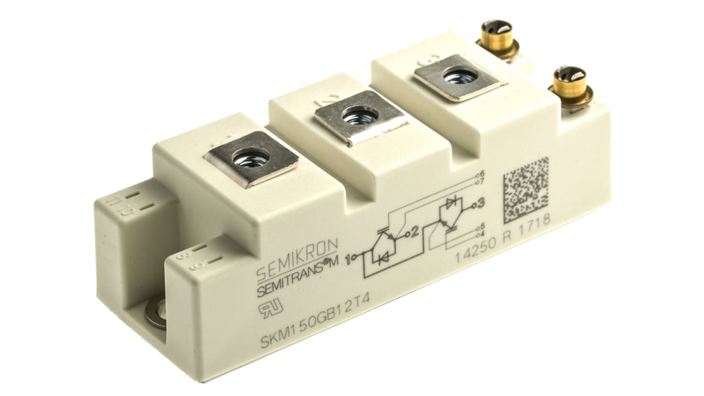 SKM150GB12T4 | Semikron Danfoss SEMITRANS2 IGBTモジュール, N 
