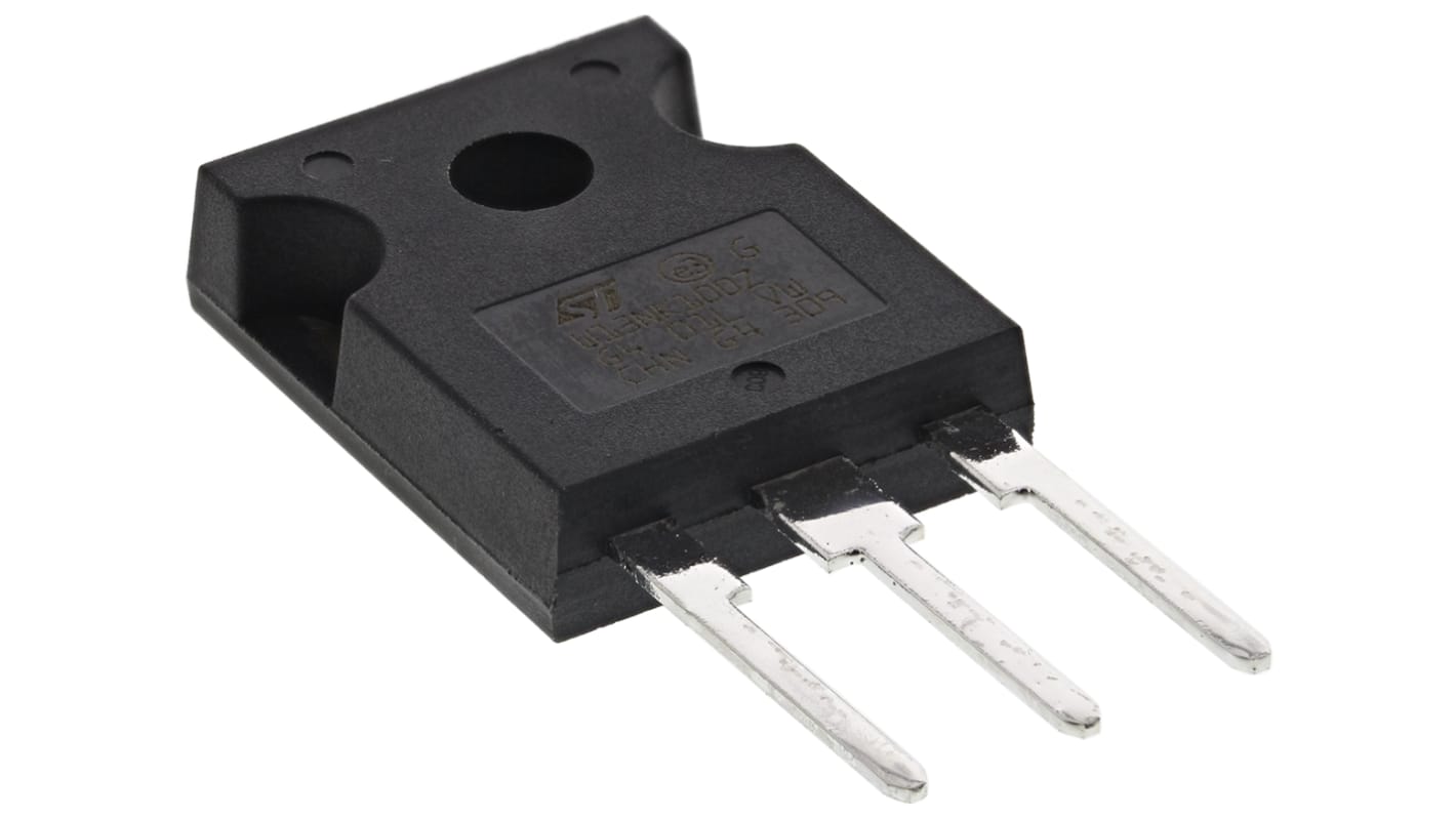 STMicroelectronics MDmesh, SuperMESH N-Channel MOSFET, 13 A, 1000 V, 3-Pin TO-247 STW13NK100Z