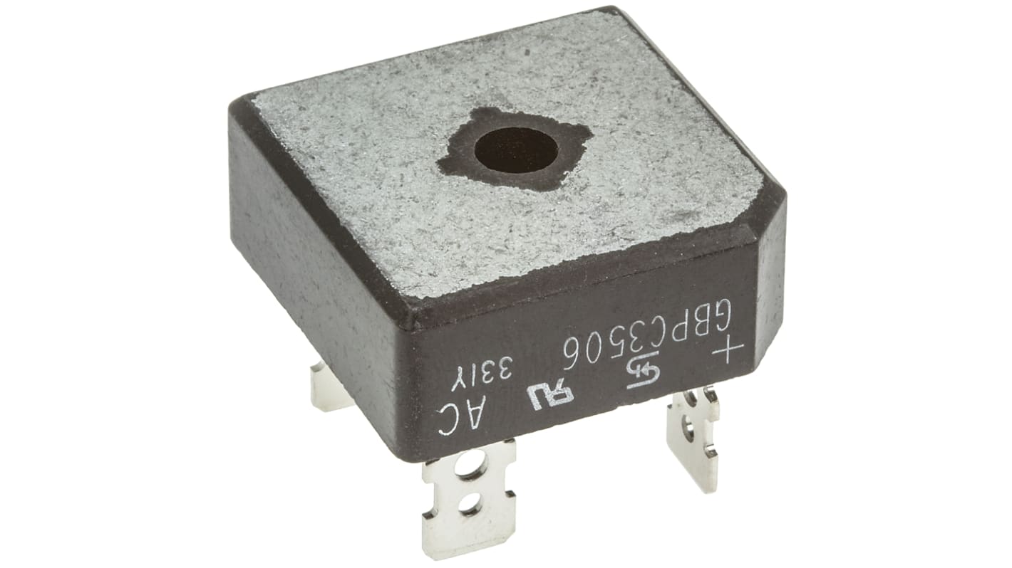 Taiwan Semiconductor Bridge Rectifier, 35A, 600V, 4-Pin