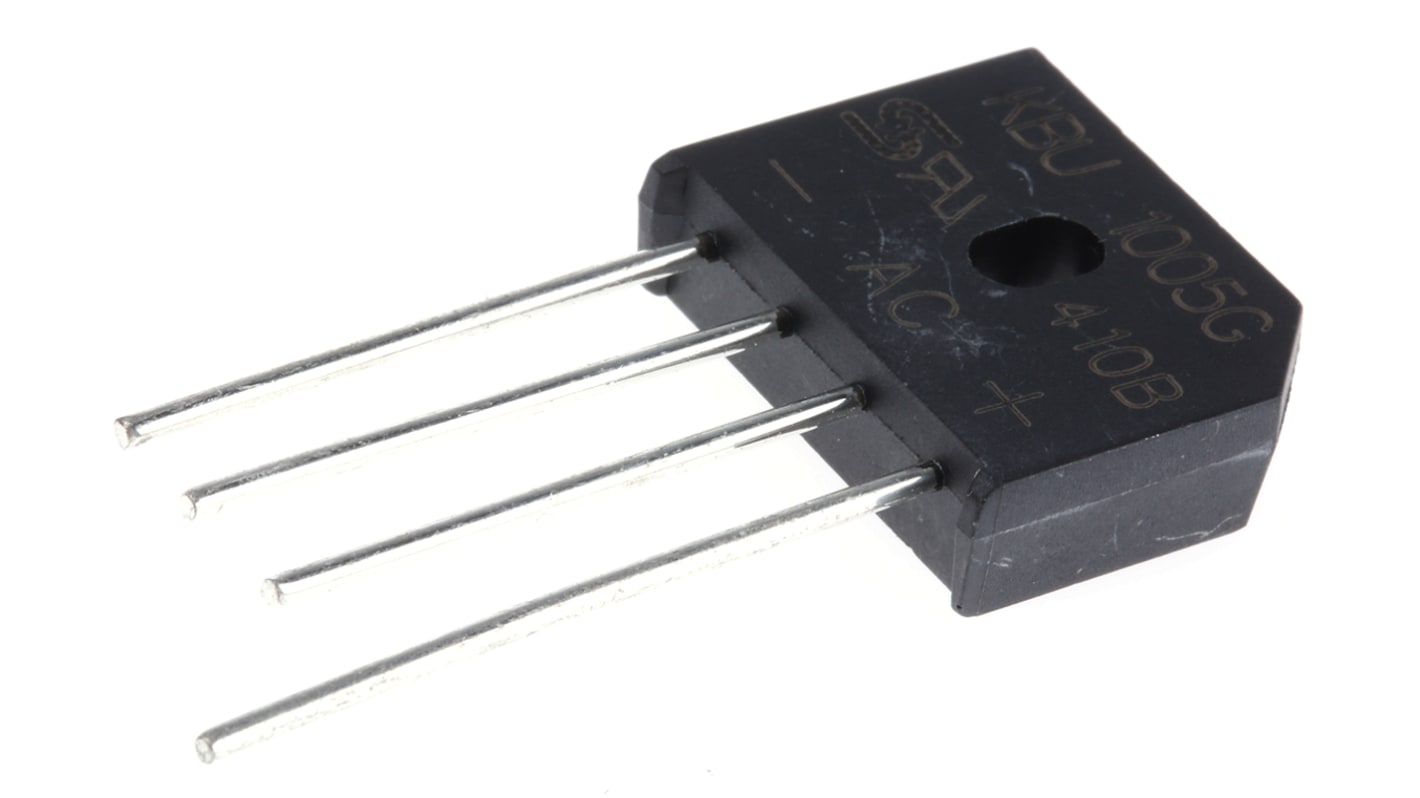 Taiwan Semiconductor Bridge Rectifier, 10A, 600V, 4-Pin