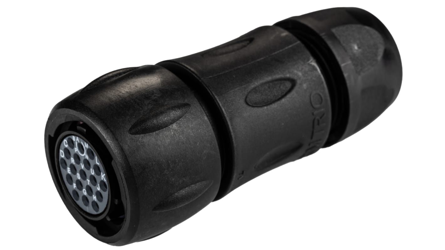 Souriau Sunbank by Eaton Circular Connector, 19 Contacts, Cable Mount, Socket, Female, IP68, IP69K, UTS Series