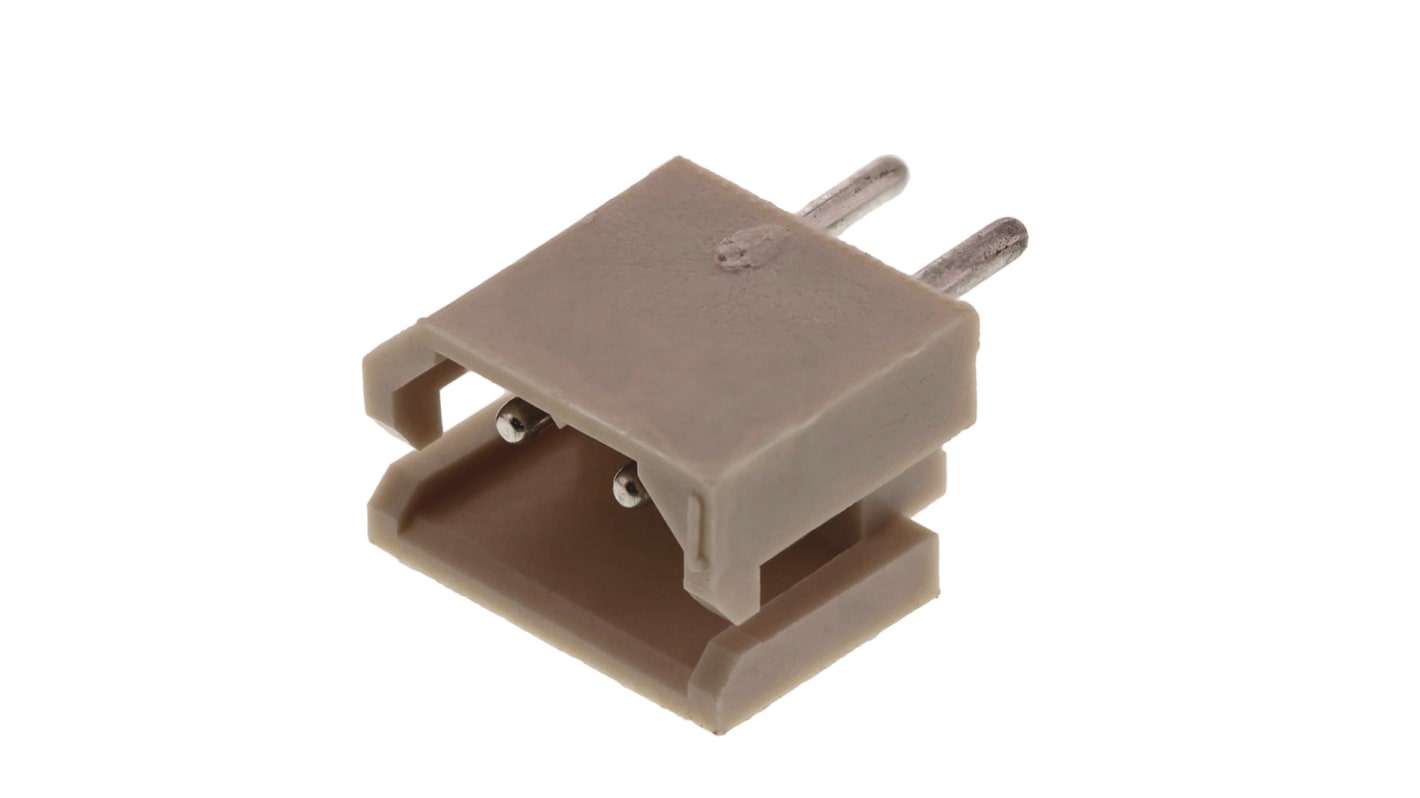 Molex SPOX Series Straight Through Hole PCB Header, 2 Contact(s), 2.5mm Pitch, 1 Row(s), Shrouded