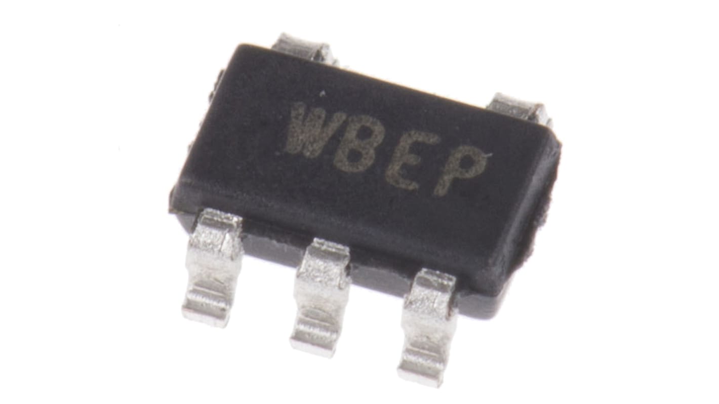 Texas Instruments SN74AHC1G00DBVR 2-Input NAND Schmitt Trigger Logic Gate, 5-Pin SOT-23