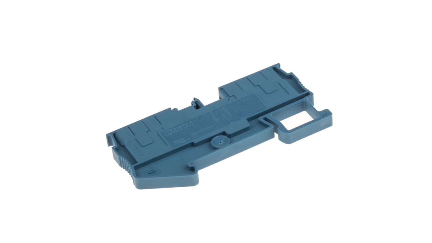 Phoenix Contact 3209581 PT 2.5-QUATTRO BU Series Blue, 0.14 → 4mm², Single-Level, Push In Termination, ATEX