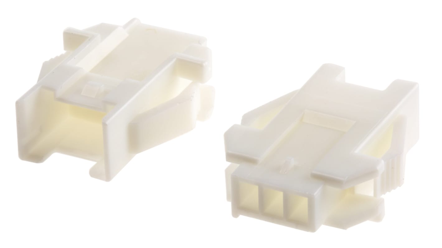 JST Female Connector Housing, 3 Way, 1 Row