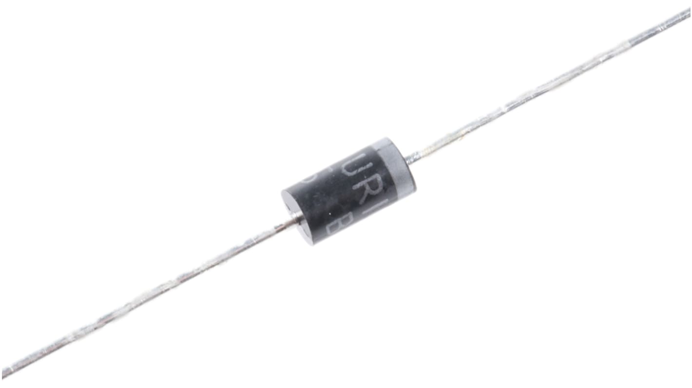 Taiwan THT Diode, 600V / 1A, 2-Pin DO-15