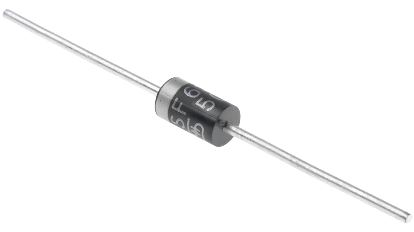 Taiwan Semi 150V 6A, Rectifier Diode, 2-Pin DO-201AD SF63G