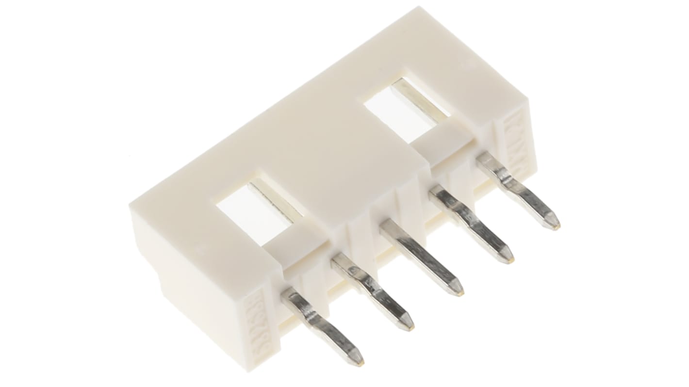 Molex Micro-Latch Series Straight Through Hole PCB Header, 5 Contact(s), 2.0mm Pitch, 1 Row(s), Shrouded
