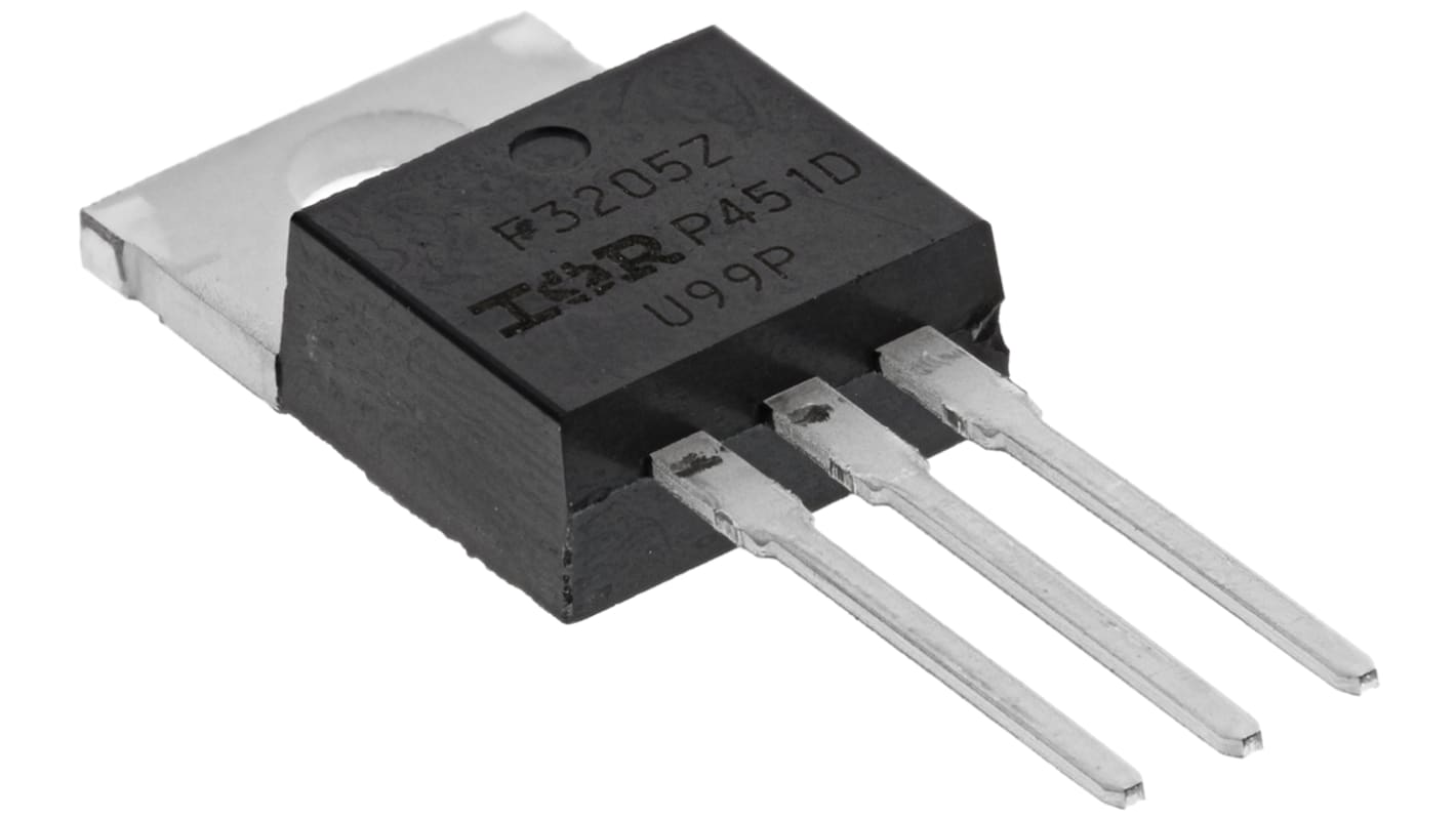 Infineon HEXFET N-Channel MOSFET, 110 A, 55 V, 3-Pin TO-220AB IRF3205ZPBF
