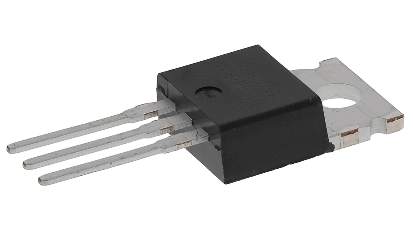 Infineon HEXFET N-Channel MOSFET, 343 A, 40 V, 3-Pin TO-220AB IRLB3034PBF