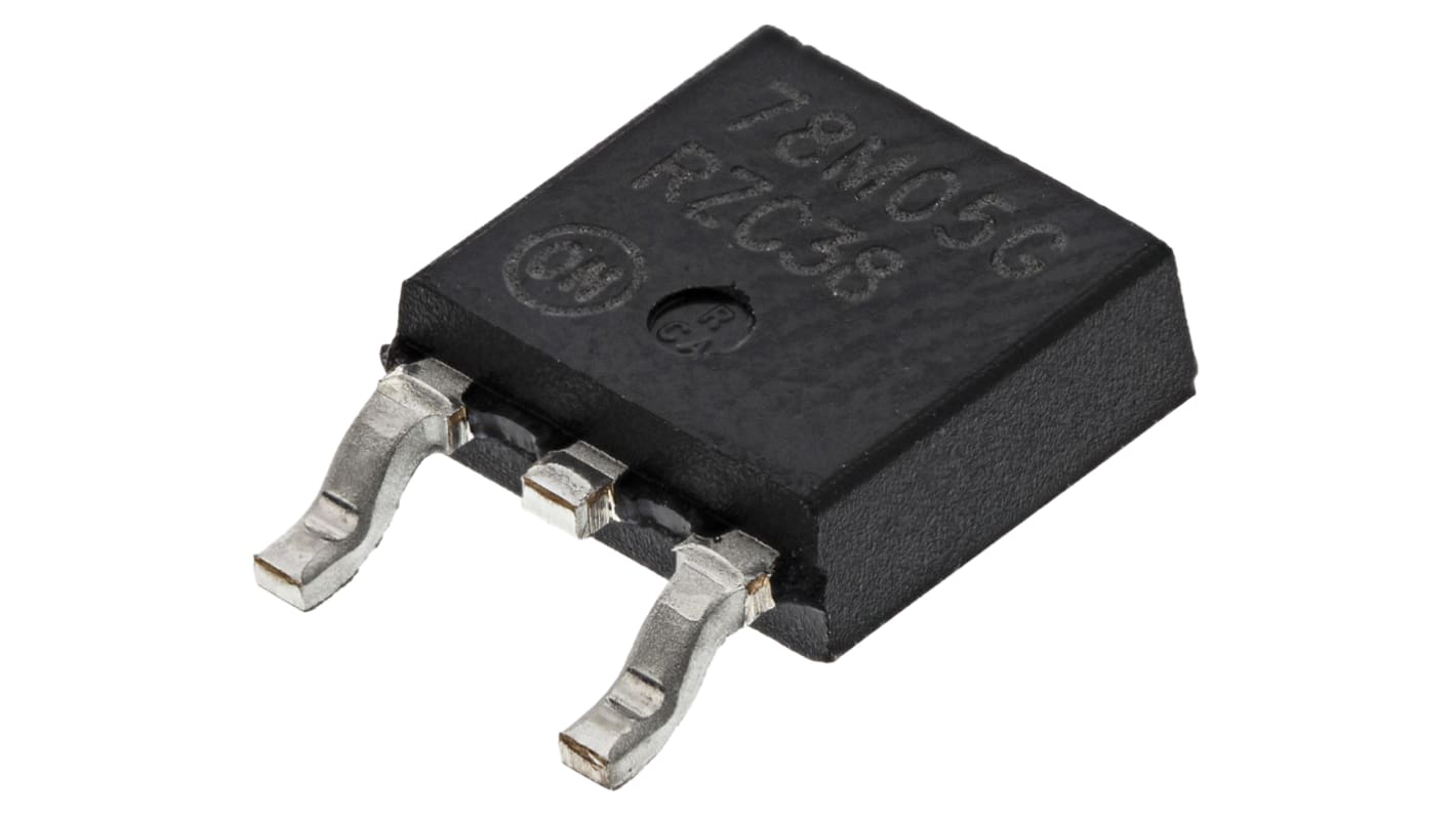 onsemi MC78M05CDTRKG, 1 Linear Voltage, Voltage Regulator 700mA, 5 V 3-Pin, DPAK