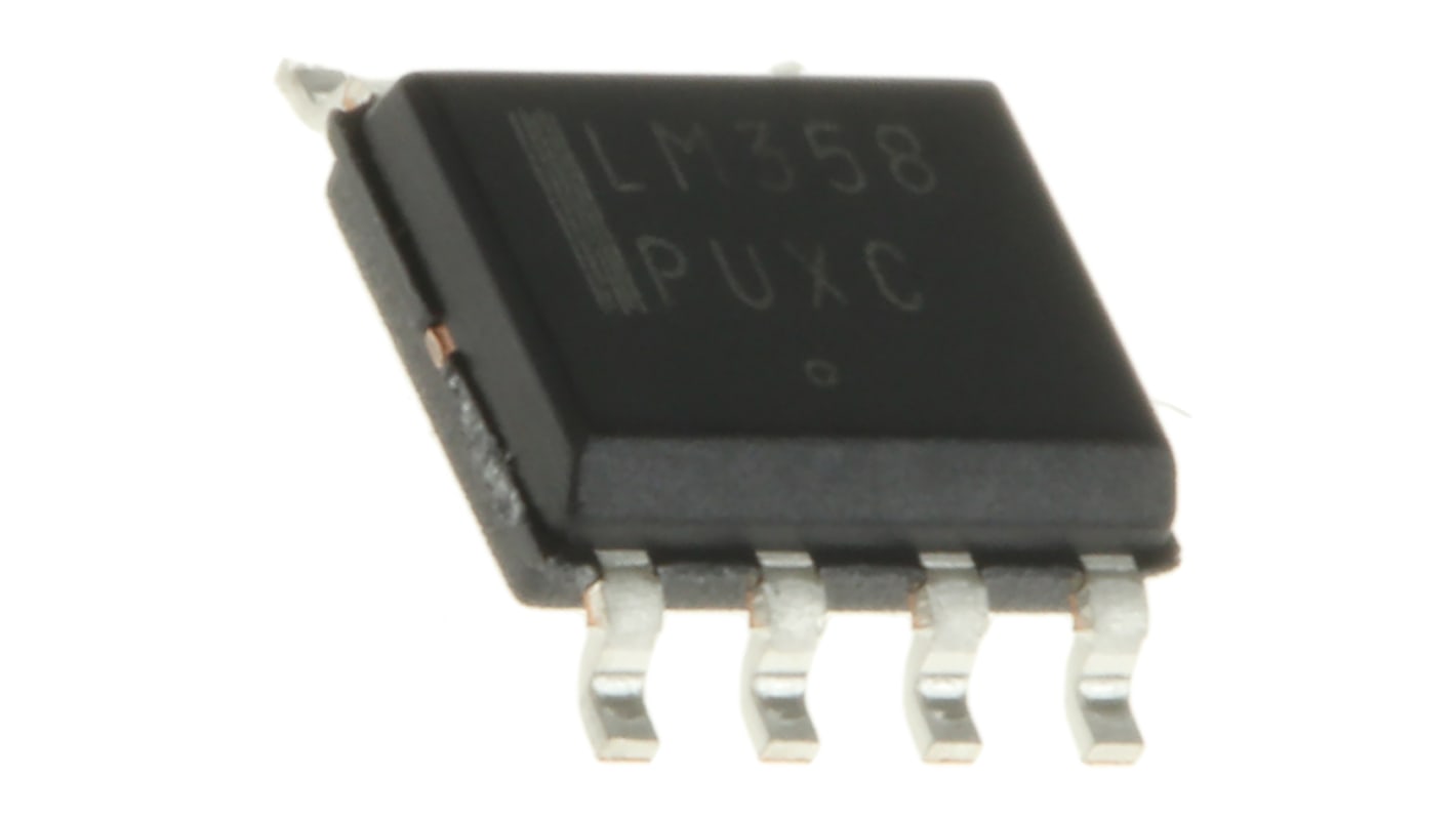 Amplificador operacional LM358DR2G, 5 → 28 V SOIC, 8 pines