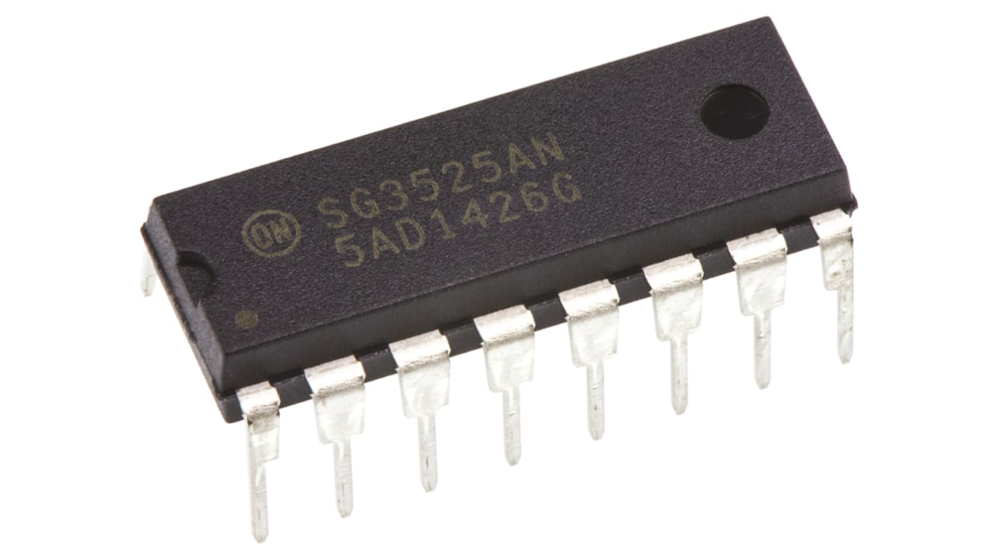 onsemi SG3525ANG, Dual PWM Controller, 35 V, 400 kHz 16-Pin, PDIP