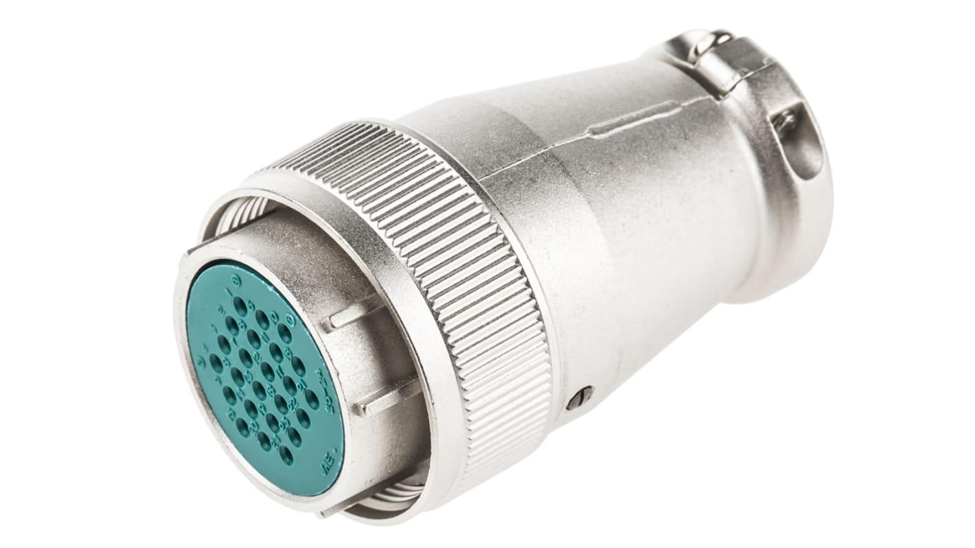 JAE Connector, 24 Contacts, Cable Mount, Miniature Connector, Socket, Female, SRCN Series