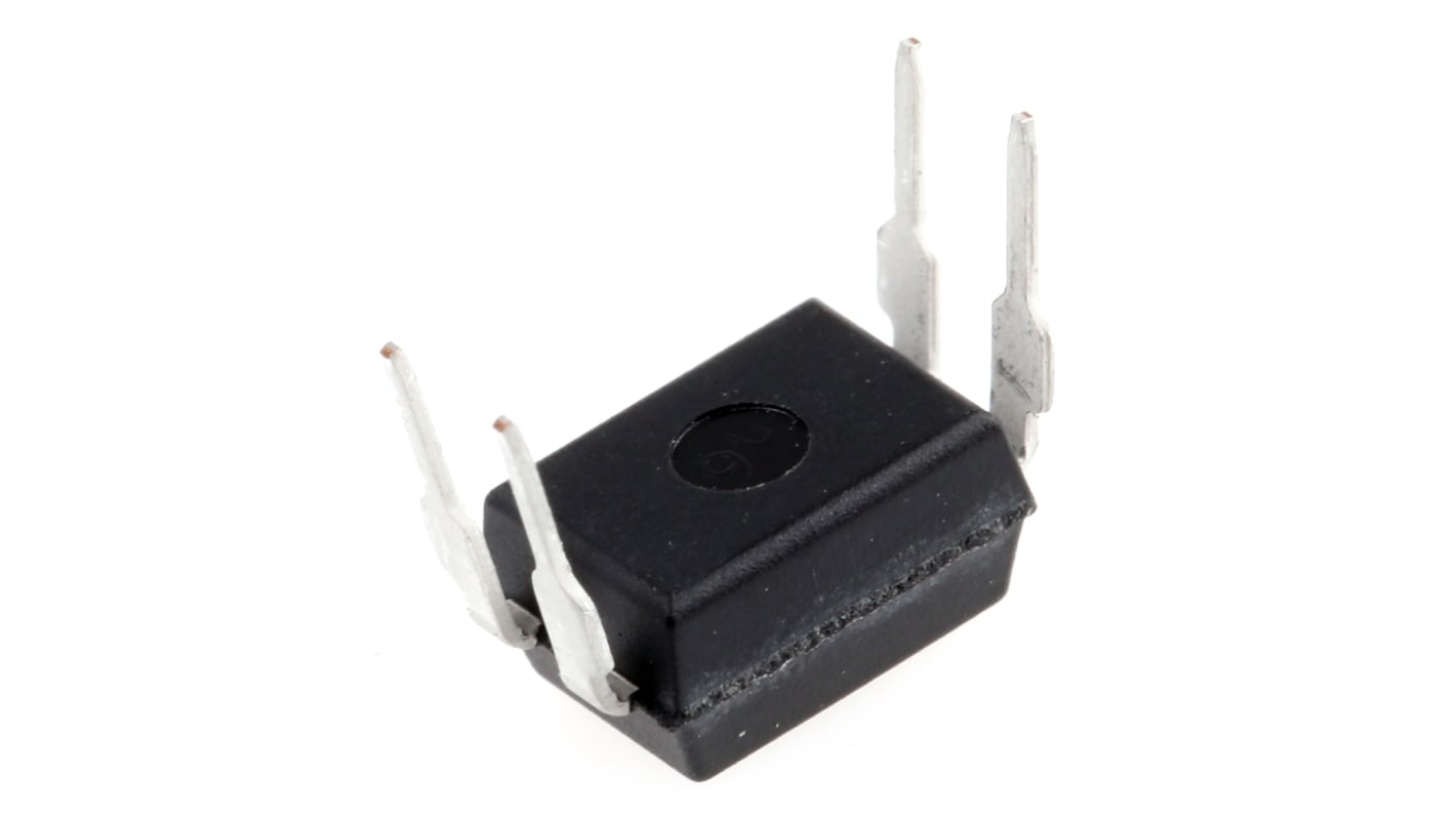 Lite-On, LTV-816 DC Input Transistor Output Optocoupler, Through Hole, 4-Pin PDIP