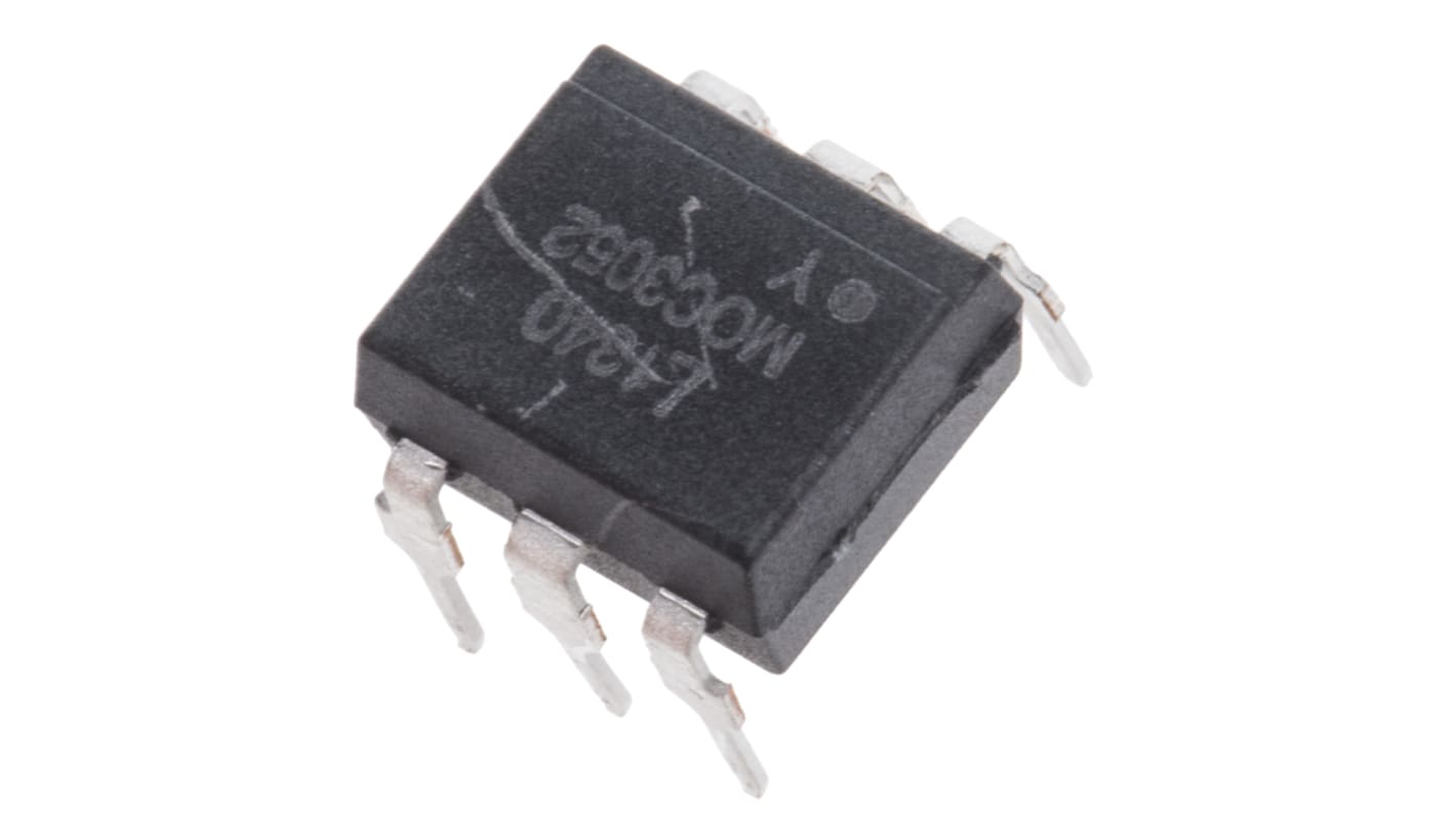 Lite-On, MOC3052 Triac Output Optocoupler, Through Hole, 6-Pin PDIP