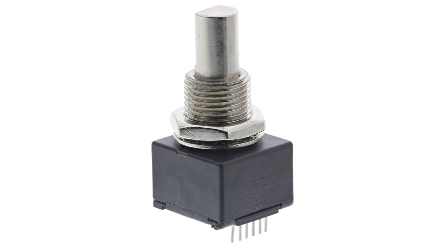 Bourns EM14 Series Optical Incremental Encoder, 8 ppr, Quadrature Signal, Solid Type, 1/4in Shaft