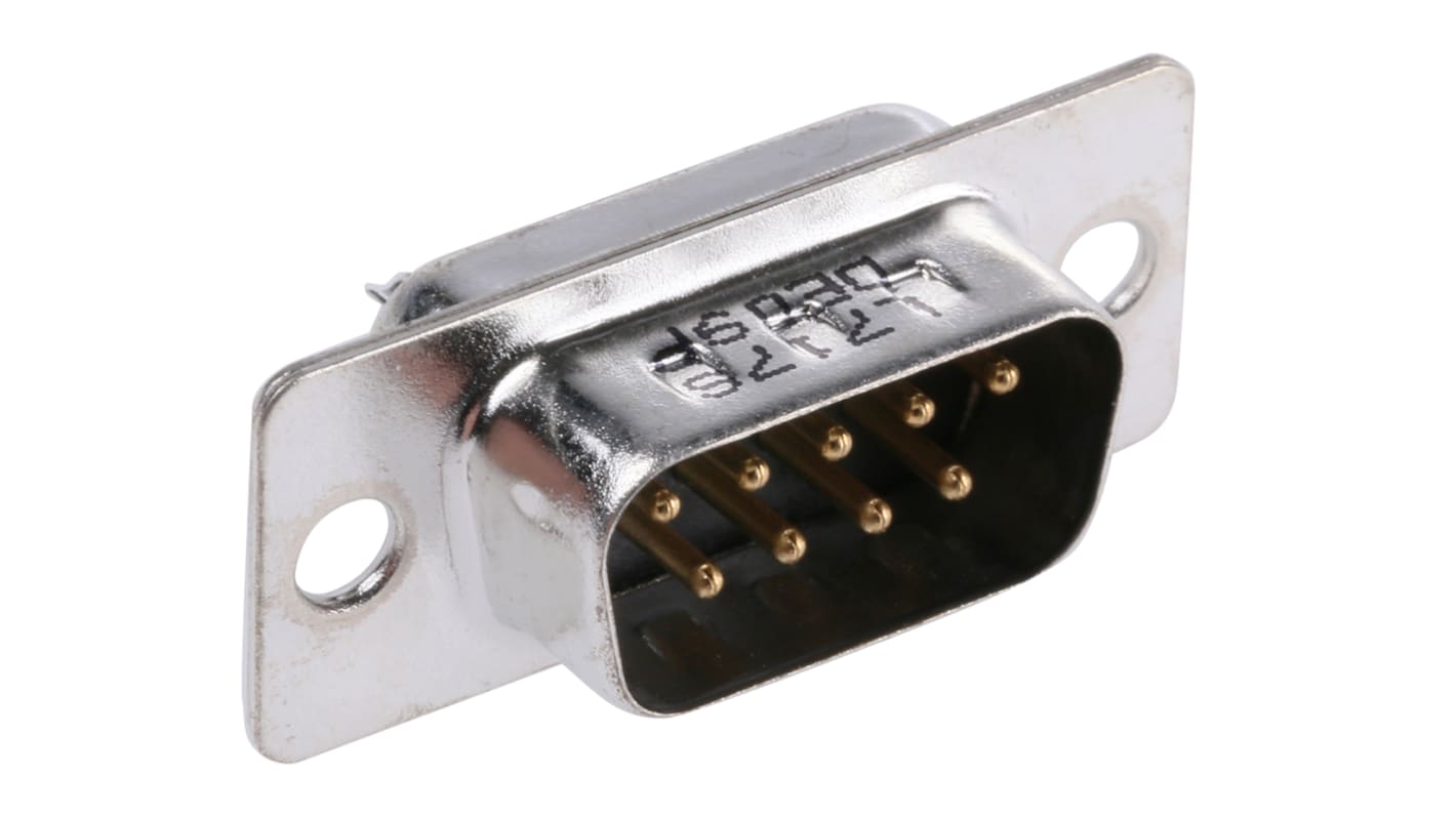 Amphenol Communications Solutions SD 9 Way Panel Mount D-sub Connector Plug