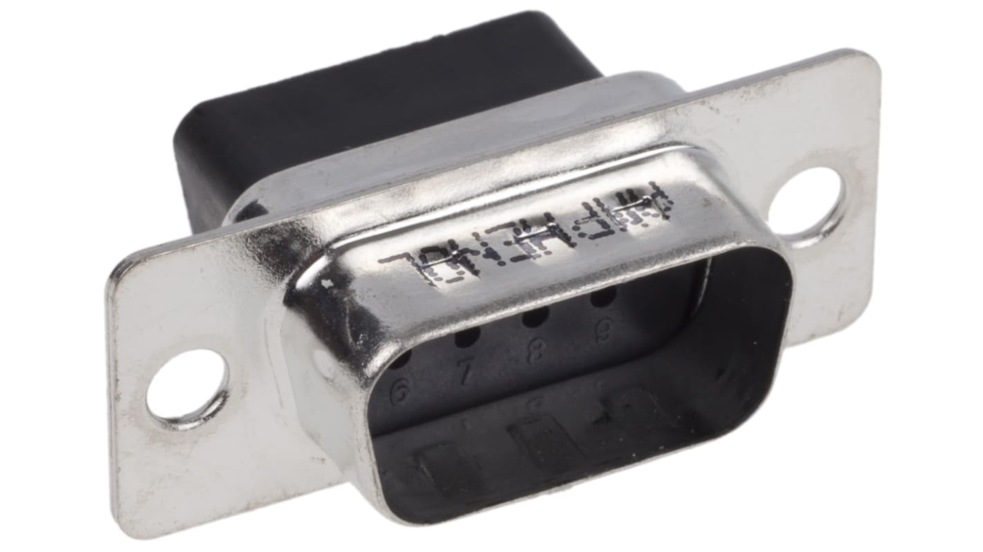 Amphenol Communications Solutions L177RR 15 Way Cable Mount D-sub Connector Socket, 2.74mm Pitch