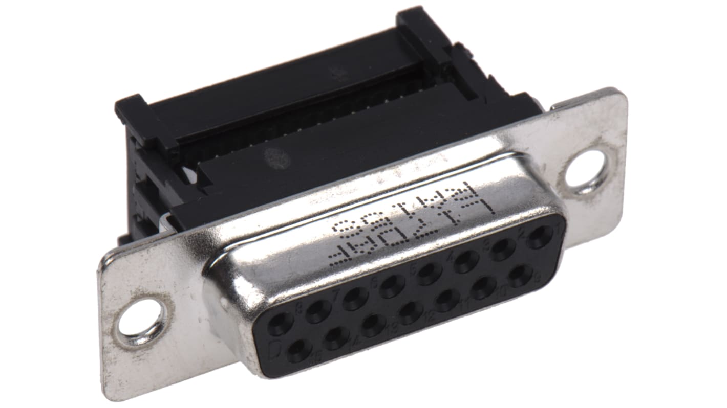 Connettore D-Sub Amphenol Communications Solutions, Maschio, 15 vie, terminazione IDC