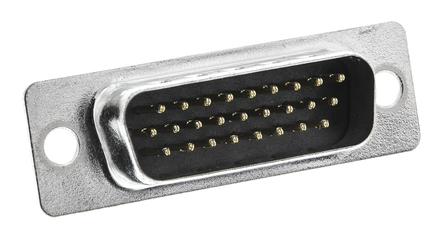 Amphenol ICC HD 26 Way Through Hole D-sub Connector Plug