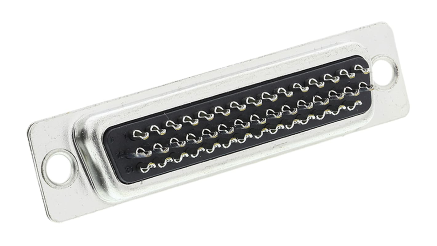 Amphenol Communications Solutions HD 44 Way Panel Mount D-sub Connector Socket
