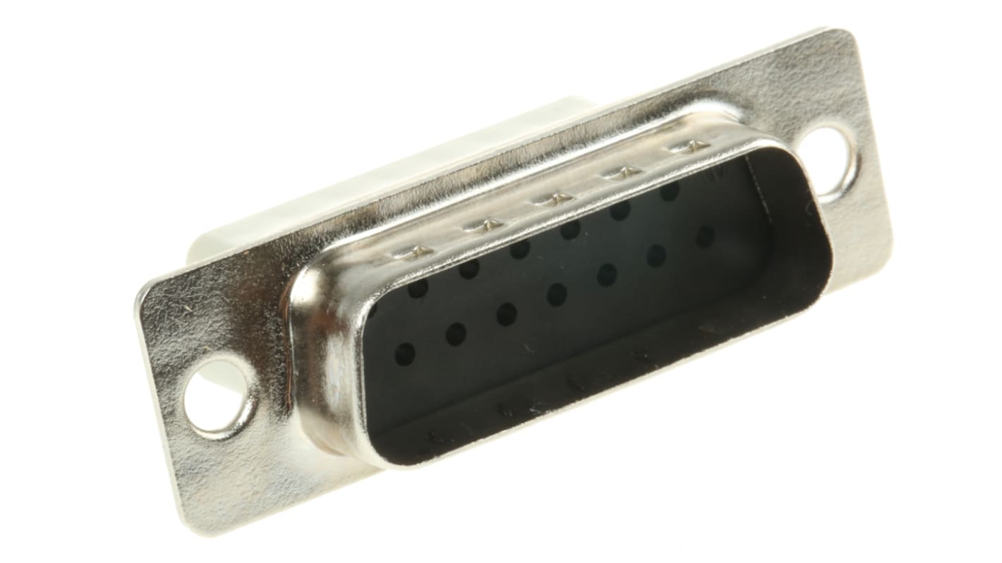 HARTING D-subコネクタ, 15極, オス, ケーブルマウント