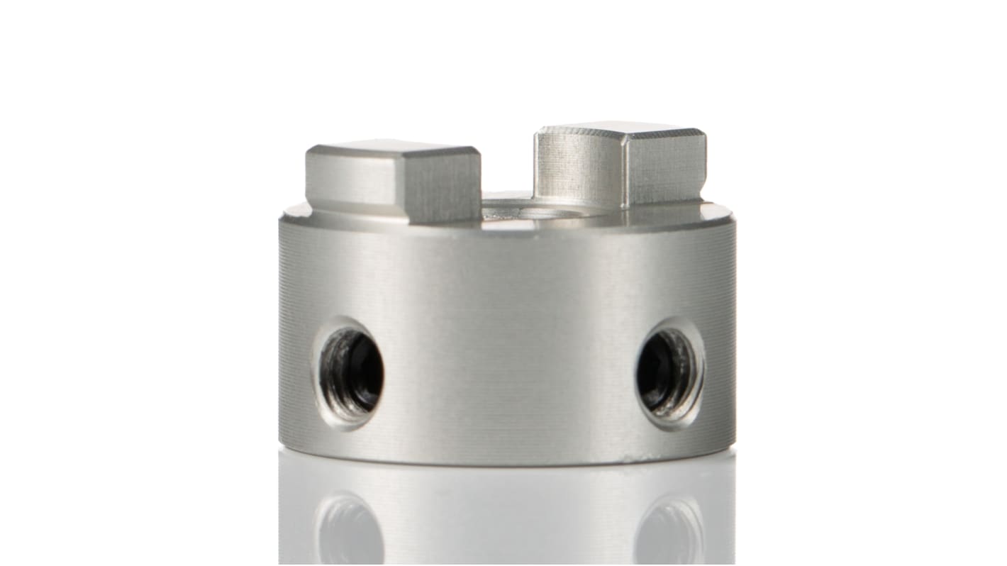 Huco Kupplung, Kreuzschlitzkupplung, Außen-Ø 19mm / Bohrung 6mm x 26mm