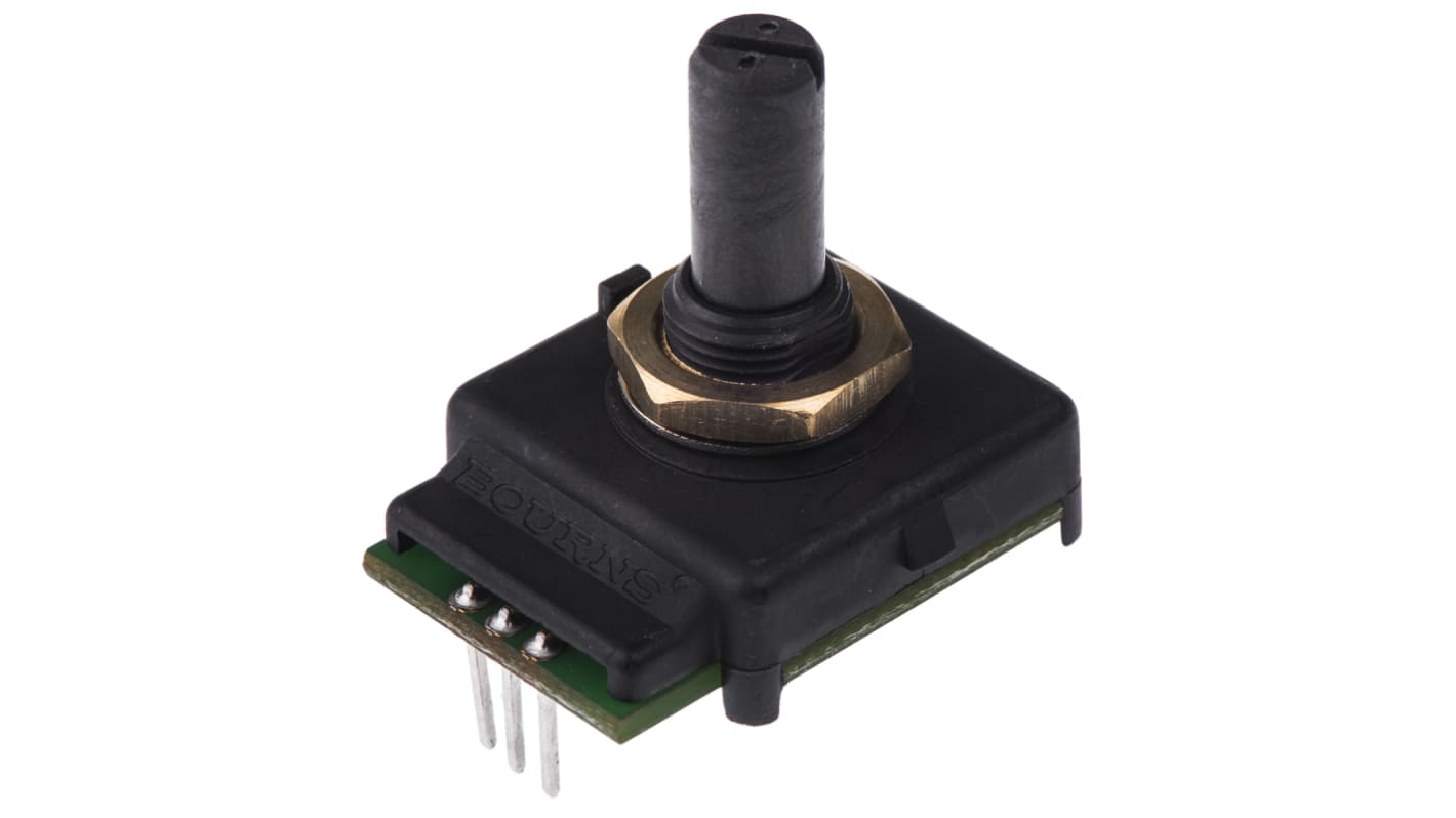 Bourns Incremental Incremental Encoder, 24 ppr, Quadrature Signal, Solid Type, 6.35mm Shaft