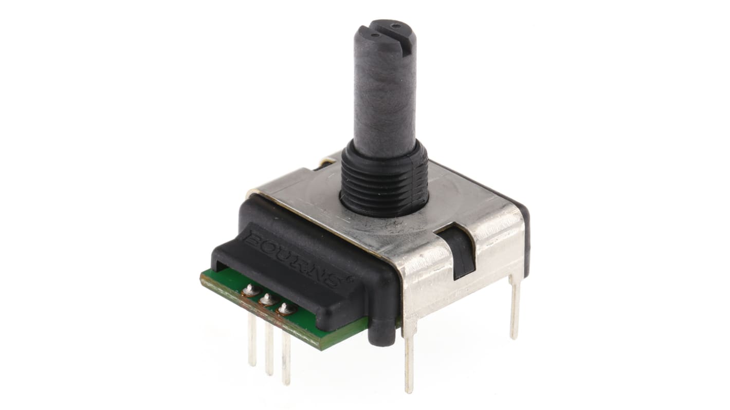 Bourns Incremental Incremental Encoder, 24 ppr, Quadrature Signal, Solid Type, 9mm Shaft