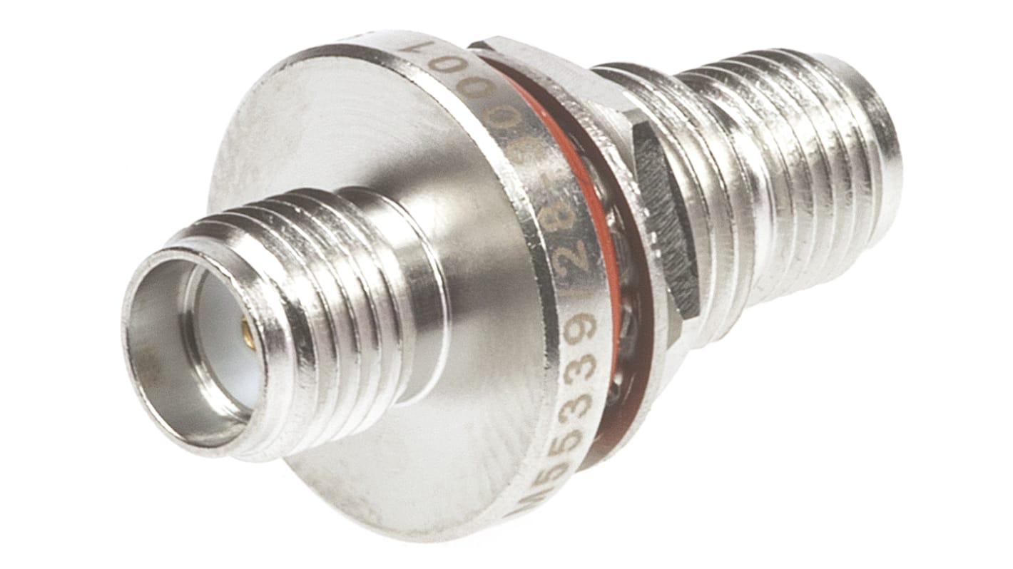 Amphenol Straight 50Ω RF Adapter SMA Socket to SMA Socket 12.4GHz