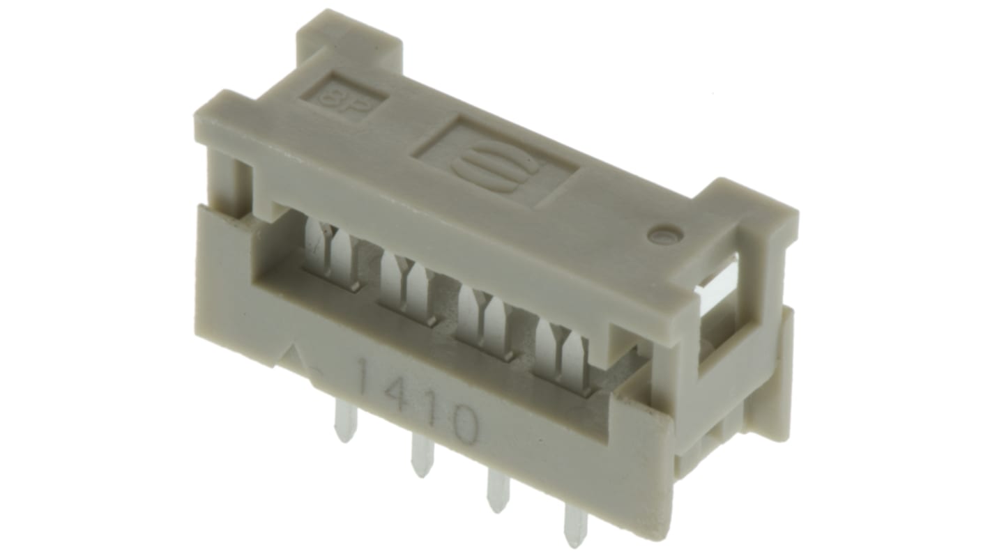 Conector IDC macho Harting serie SEK-18 de 8 vías, paso 2.54mm, 2 filas, Montaje de Cable