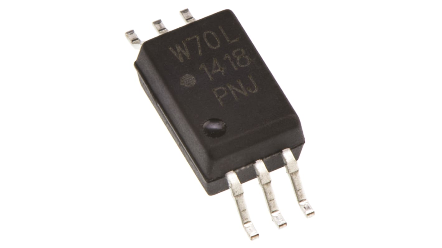 Fotoaccoppiatore Broadcom, Montaggio superficiale, uscita Gate logico, 6 Pin
