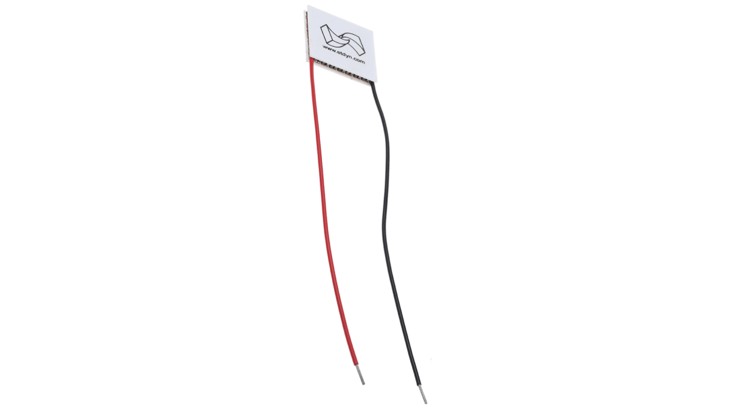 European Thermodynamics Peltier Module, 2.8W, 590mA, 9.4V, 30 x 30mm
