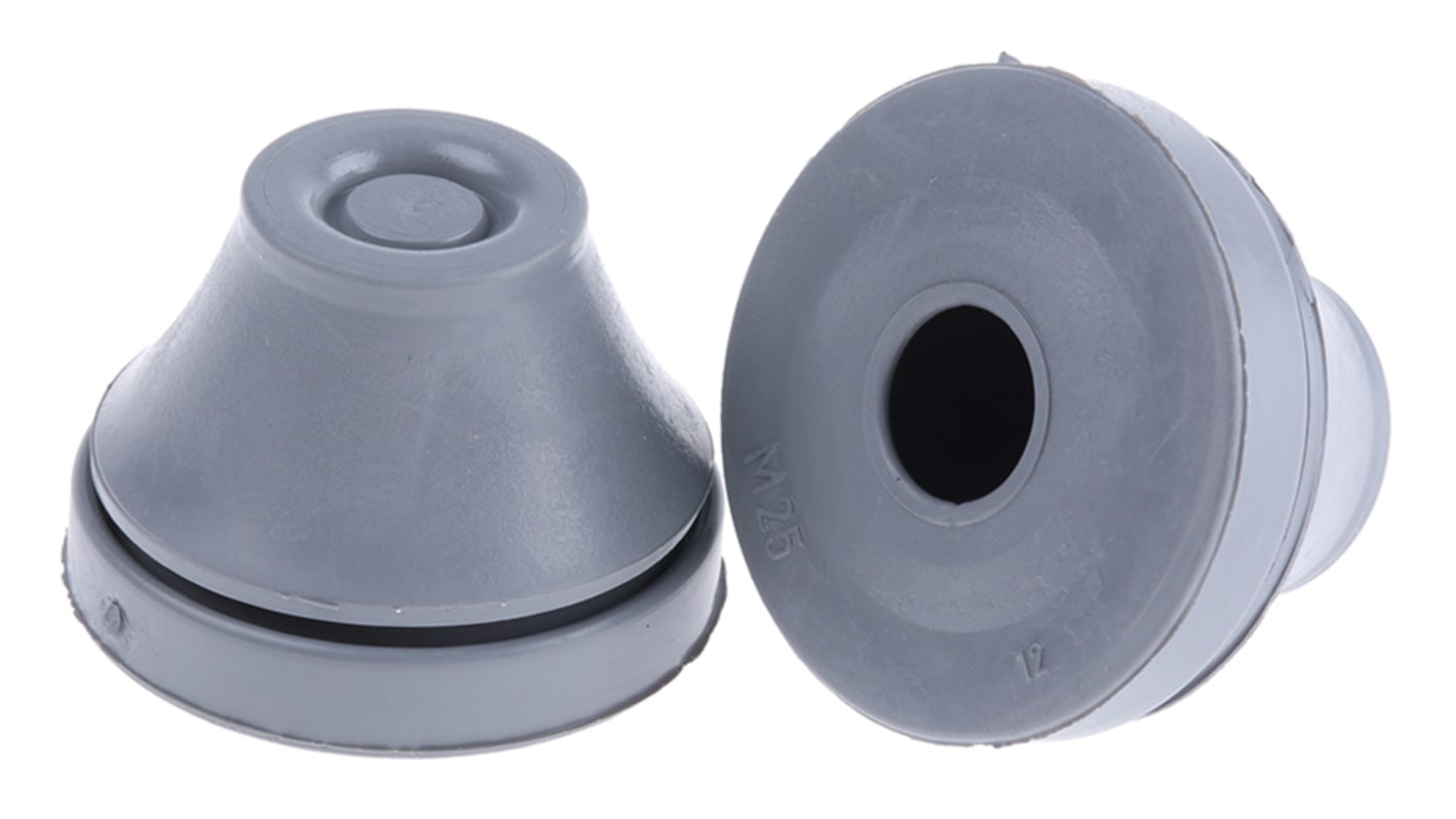 Spelsberg Grey EPDM 25.5mm Round for 11 → 16mm Cable Dia.