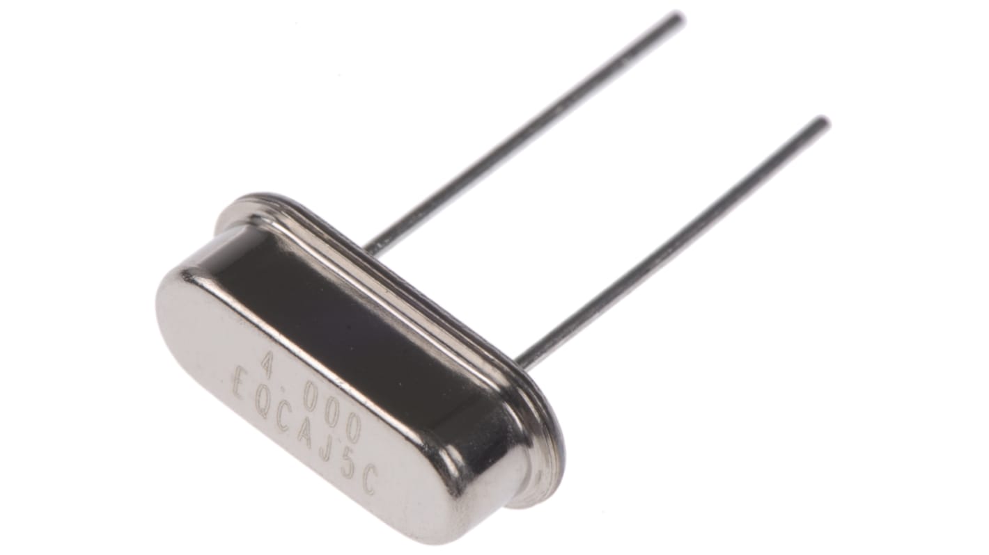 4.000MHz HC49/4H/30/50/-40+85/18pF/ATF | Euroquartz 水晶振動 4.000MHz HC49/4H/30/50/-40+85/18pF/ATF | Euroquartz 水晶振動