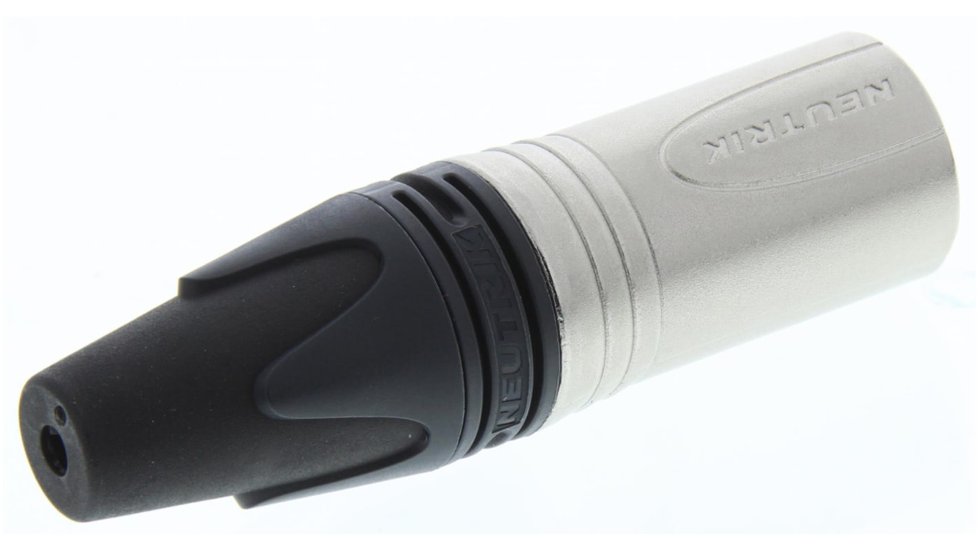 Neutrik 三芯卡侬头公插, 电缆安装, 50 V, 1A, 直向