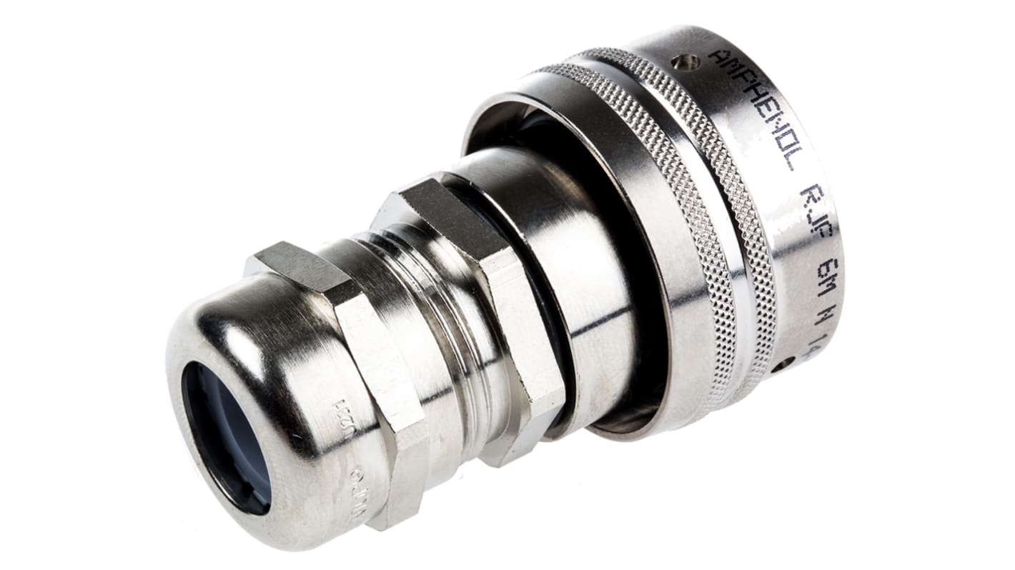 Amphenol Socapex RJF Series Male RJ45 Connector, Cable Mount, Cat5e Straight 1 Port 8 -Way
