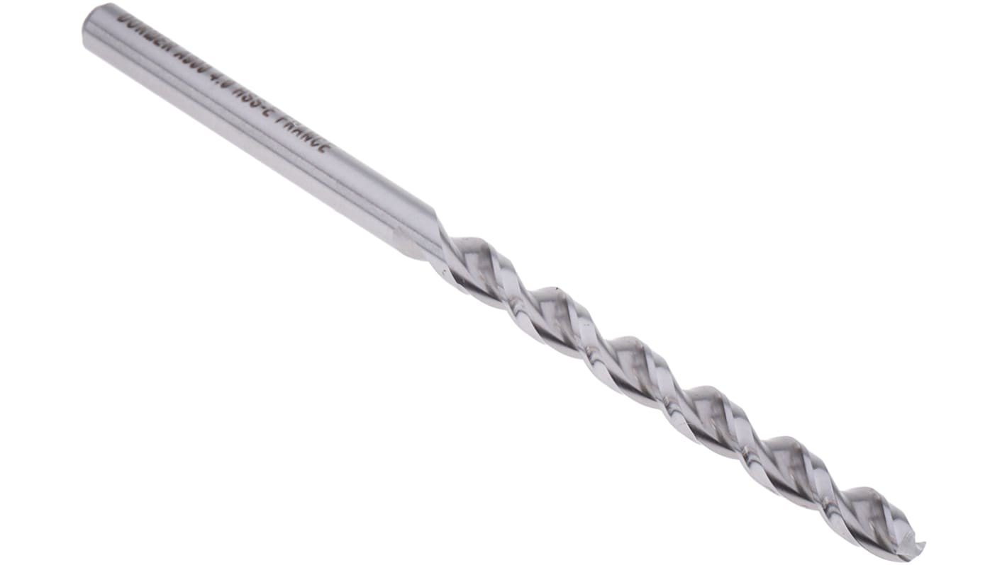 Dormer A900 Series HSCo Twist Drill Bit, 4mm Diameter, 75 mm Overall