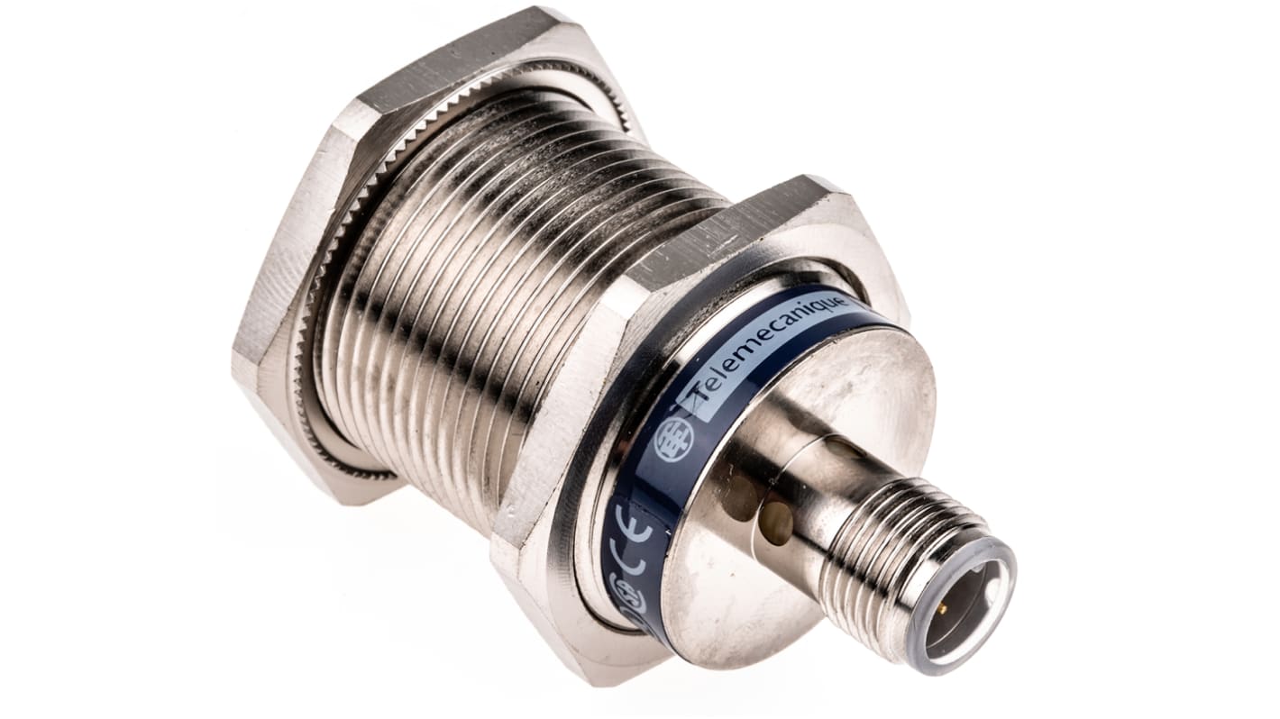 Rs-Online Sensore di prossimità Cilindro filettato Telemecanique Sensors M30 rilevamento 15 mm 10 36 V c.c