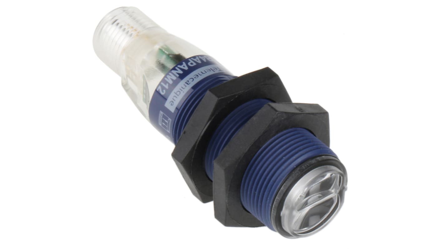 Rs-Online Sensore fotoelettrico Cilindrico Telemecanique Sensors a diffusione rilevamento 100 mm uscita PNP
