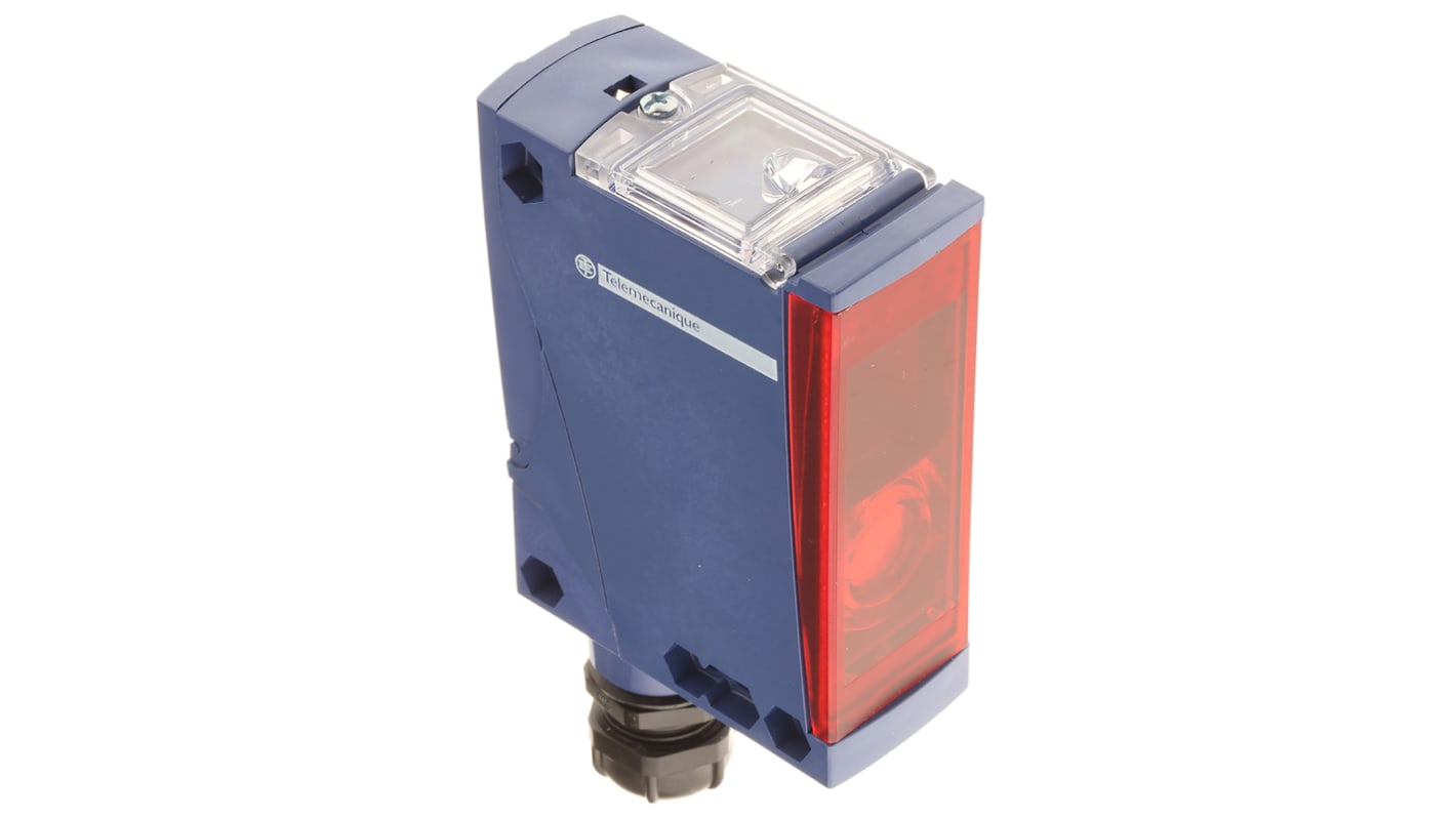 Rs-Online Sensore fotoelettrico Rettangolare Telemecanique Sensors a fascio diretto rilevamento 40 m uscita Relè