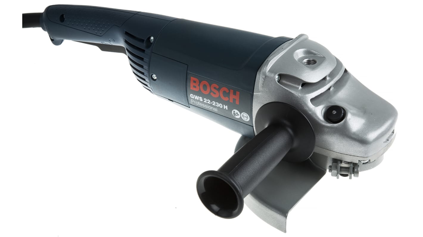 Bosch GWS 22-230 230mm Corded Angle Grinder, BS 4343 Plug