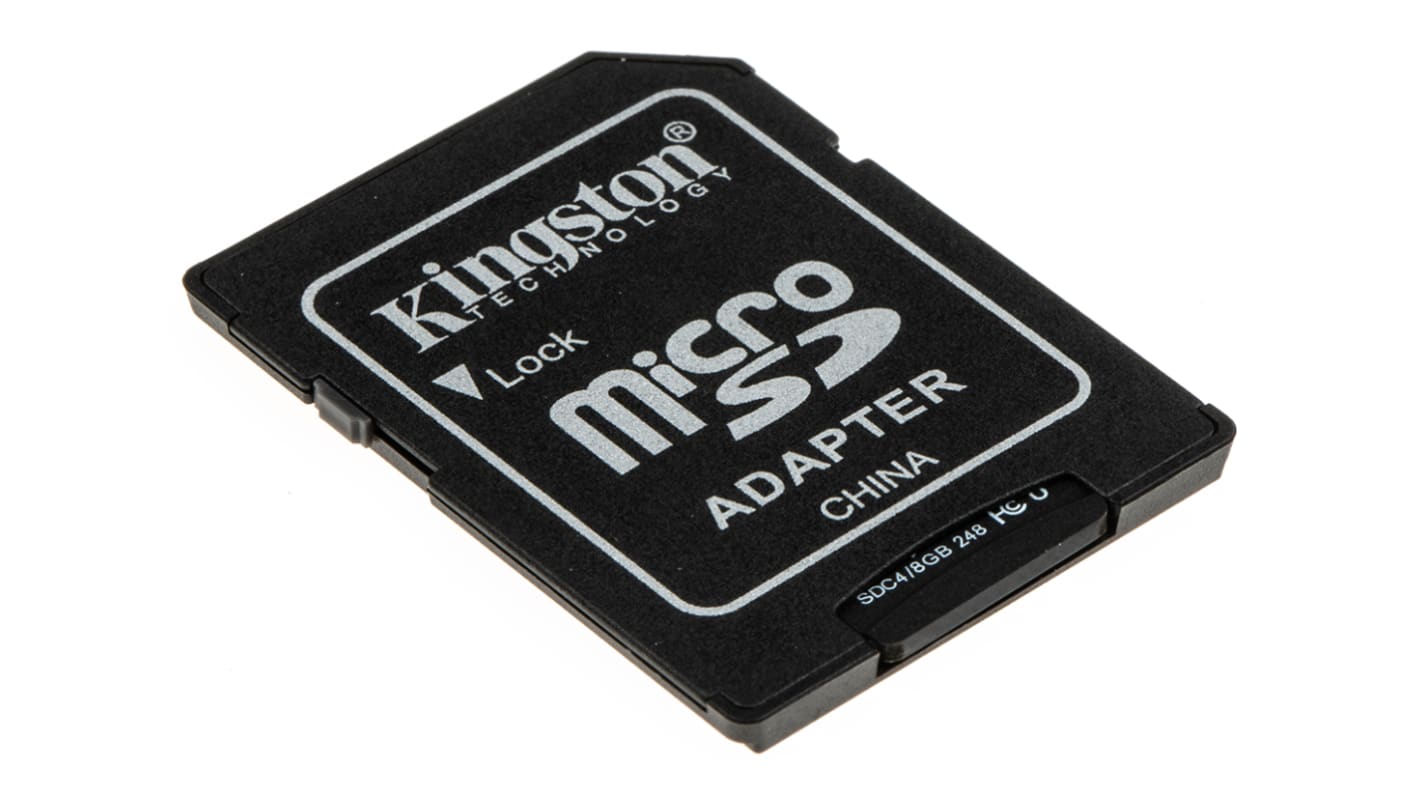 Micro SD Kingston, 8GB, Scheda MicroSDHC