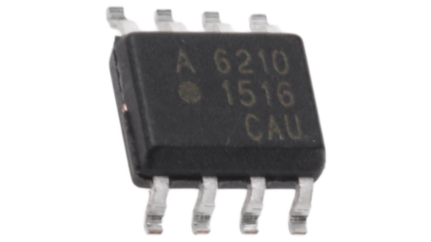 Broadcom 双通道贴片光耦, 8针, SOIC, 逻辑门输出, 直流输入, ACSL系列