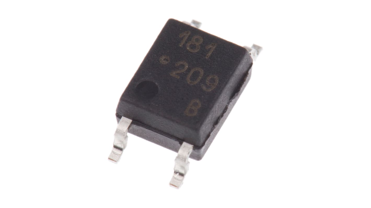 Broadcom, HCPL-181-00BE DC Input Transistor Output Optocoupler, Surface Mount, 4-Pin Mini-Flat