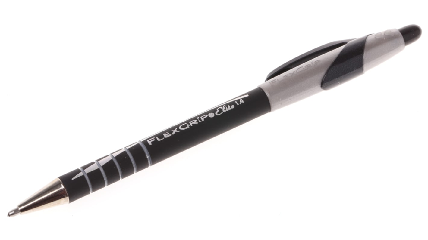 Paper Mate Black Ball Point Pen, 1.4 mm Tip Size