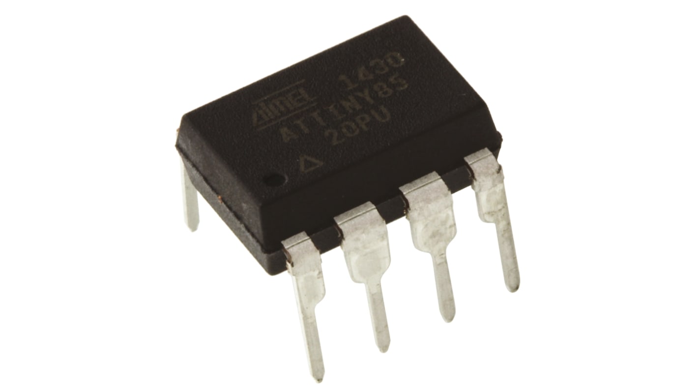 Microchip マイコン ATtiny, 8-Pin PDIP