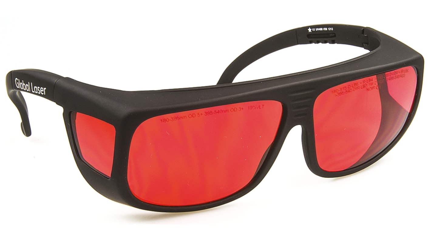 Global Laser Schutzbrille Überbrille Linse Rot