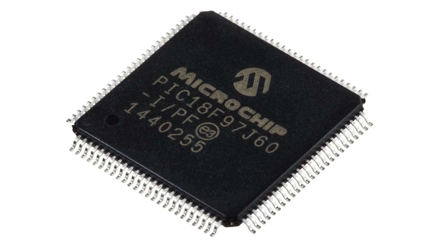 Microchip マイコン, PIC, 41.667MHz, 128 kB, フラッシュ, 100-Pin TQFP